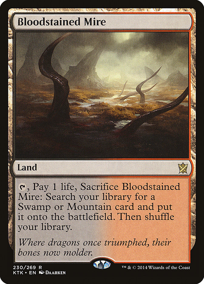 Bloodstained Mire [Khans of Tarkir] | Card Merchant Takapuna