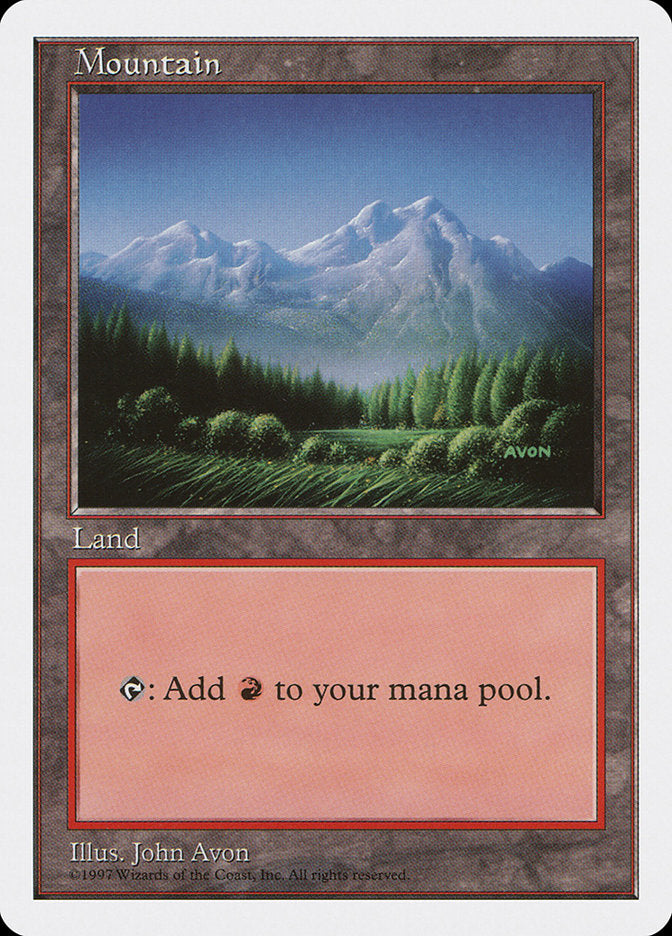 Mountain (443) [Fifth Edition] | Card Merchant Takapuna