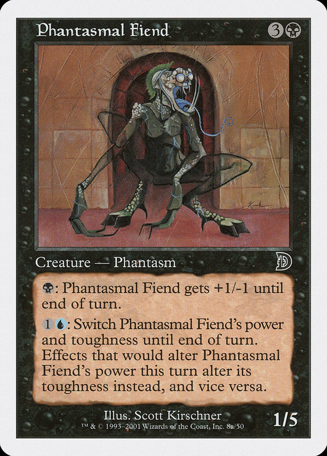 Phantasmal Fiend (Standing) [Deckmasters] | Card Merchant Takapuna