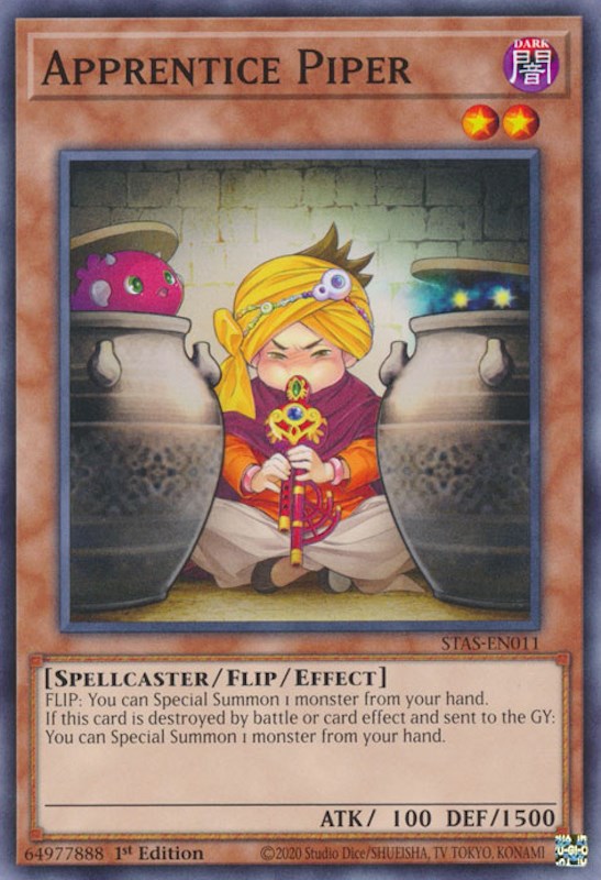 Apprentice Piper [STAS-EN011] Common | Card Merchant Takapuna