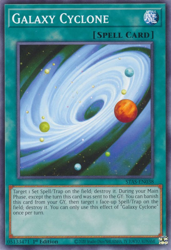 Galaxy Cyclone [STAS-EN038] Common | Card Merchant Takapuna