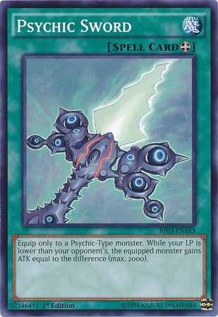 Psychic Sword [BP03-EN163] Common | Card Merchant Takapuna