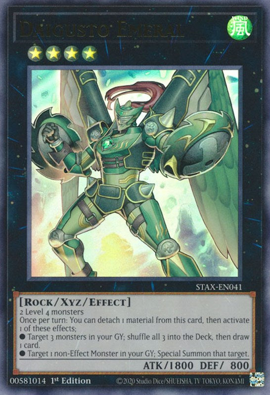 Daigusto Emeral [STAX-EN041] Ultra Rare | Card Merchant Takapuna