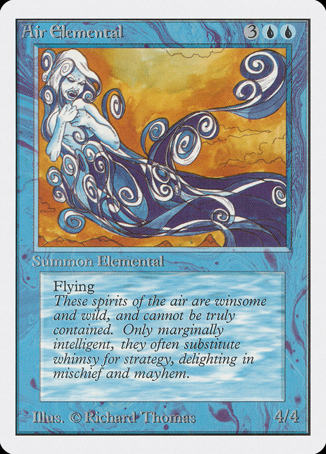 Air Elemental [Unlimited Edition] | Card Merchant Takapuna