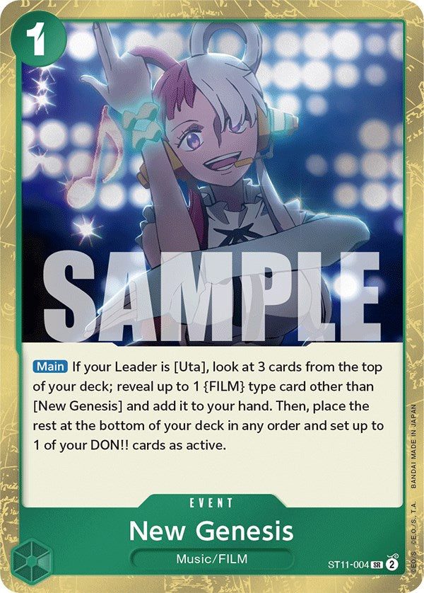 New Genesis [Starter Deck: Uta] | Card Merchant Takapuna