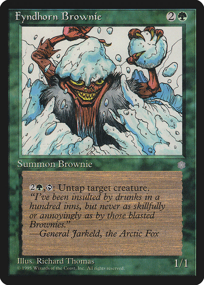 Fyndhorn Brownie [Ice Age] | Card Merchant Takapuna