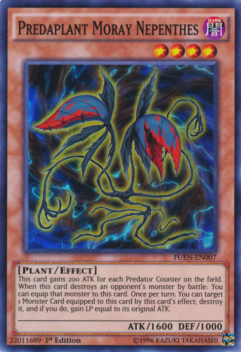 Predaplant Moray Nepenthes [FUEN-EN007] Super Rare | Card Merchant Takapuna