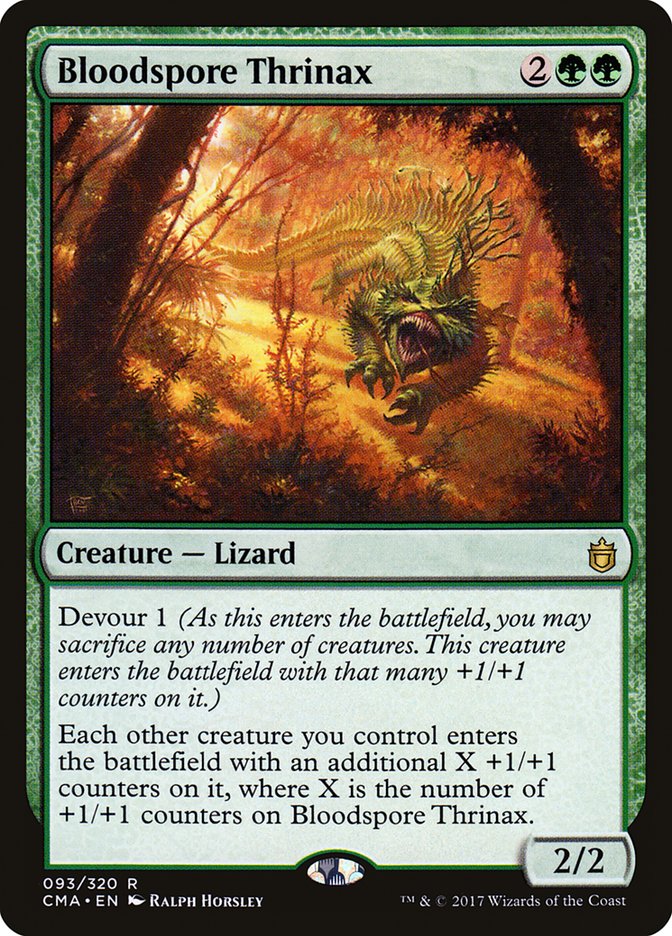 Bloodspore Thrinax [Commander Anthology] | Card Merchant Takapuna