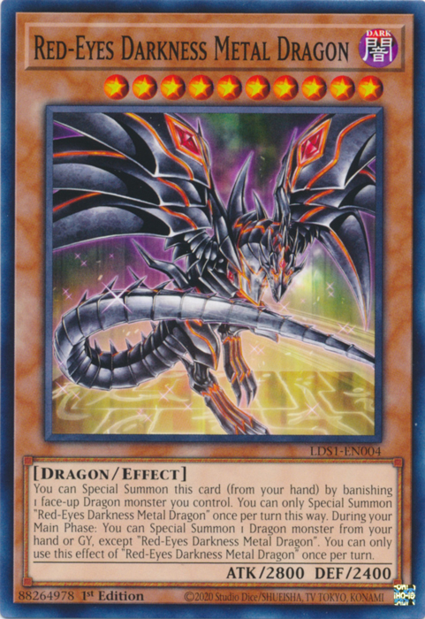 Red-Eyes Darkness Metal Dragon [LDS1-EN004] Common | Card Merchant Takapuna