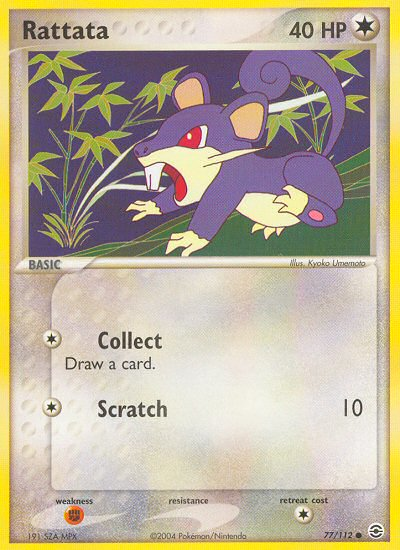 Rattata (77/112) [EX: FireRed & LeafGreen] | Card Merchant Takapuna