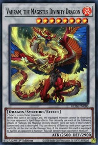 Vahram, the Magistus Divinity Dragon [GEIM-EN006] Super Rare | Card Merchant Takapuna