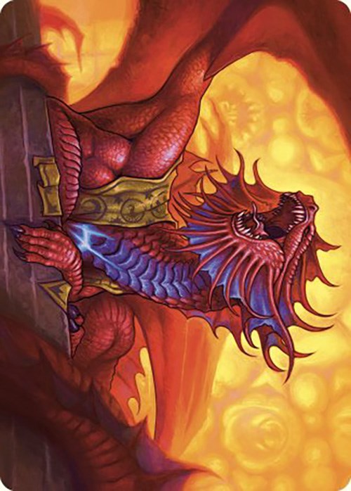 Niv-Mizzet, Guildpact Art Card (44/49) [Murders at Karlov Manor Art Series] | Card Merchant Takapuna