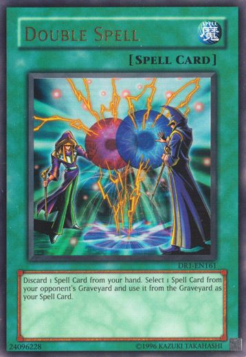 Double Spell [DR1-EN161] Ultra Rare | Card Merchant Takapuna