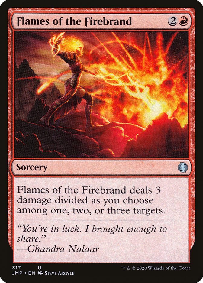 Flames of the Firebrand [Jumpstart] | Card Merchant Takapuna