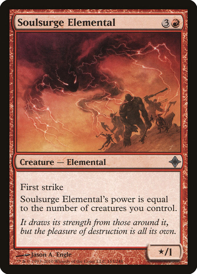 Soulsurge Elemental [Rise of the Eldrazi] | Card Merchant Takapuna