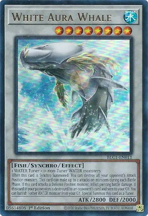 White Aura Whale [BLC1-EN011] Ultra Rare | Card Merchant Takapuna