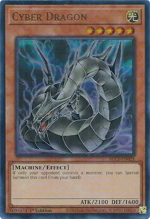 Cyber Dragon (Alternate Art) [BLC1-EN021] Ultra Rare | Card Merchant Takapuna