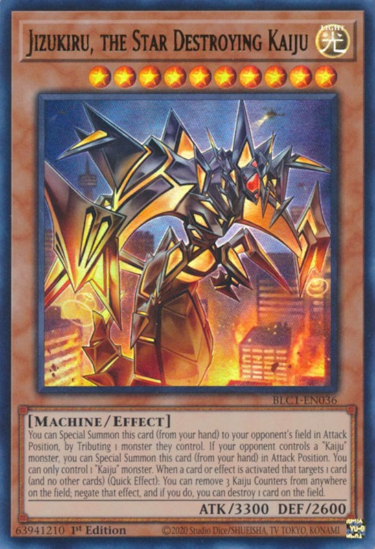 Jizukiru, the Star Destroying Kaiju [BLC1-EN036] Ultra Rare | Card Merchant Takapuna