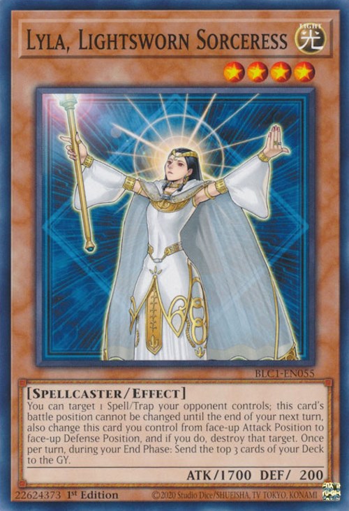 Lyla, Lightsworn Sorceress [BLC1-EN055] Common | Card Merchant Takapuna