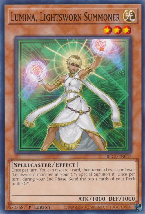 Lumina, Lightsworn Summoner [BLC1-EN057] Common | Card Merchant Takapuna