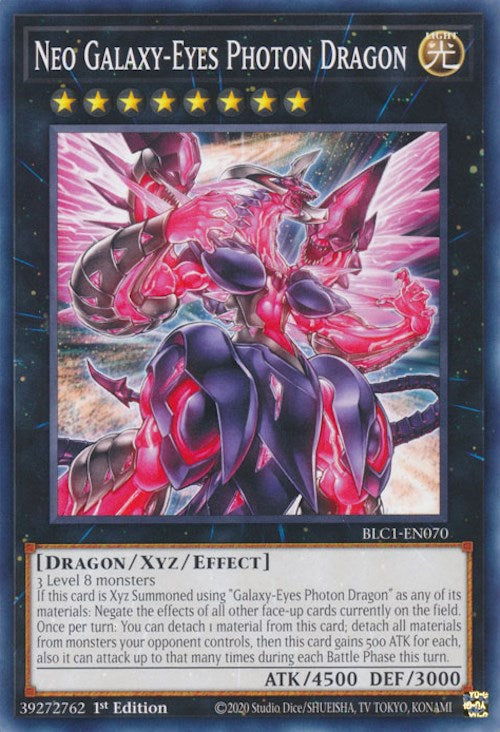 Neo Galaxy-Eyes Photon Dragon [BLC1-EN070] Common | Card Merchant Takapuna