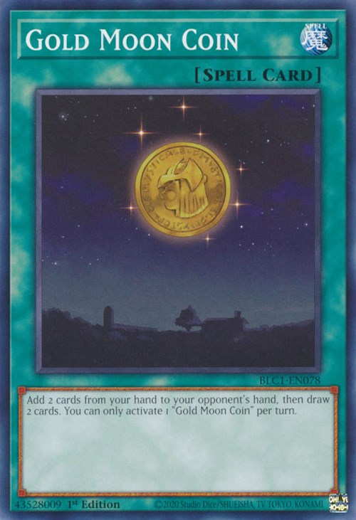 Gold Moon Coin [BLC1-EN078] Common | Card Merchant Takapuna