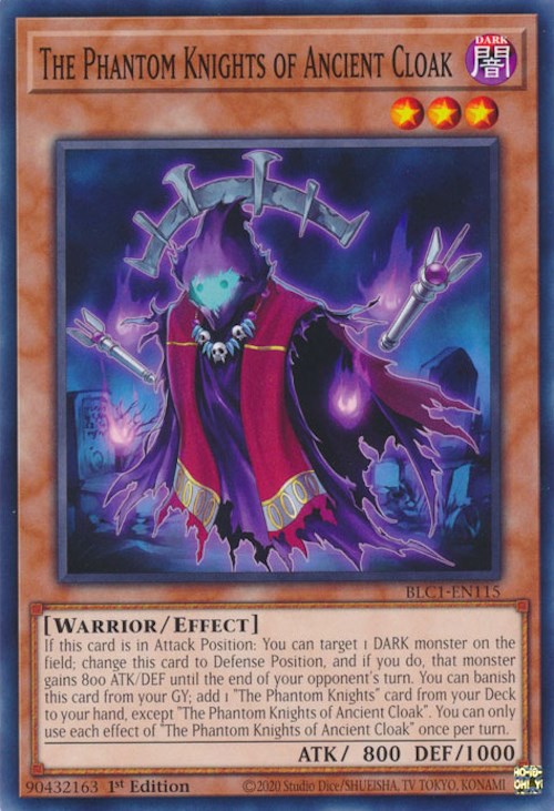 The Phantom Knights of Ancient Cloak [BLC1-EN115] Common | Card Merchant Takapuna