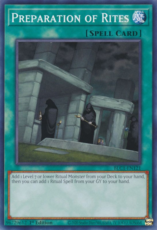 Preparation of Rites [BLC1-EN121] Common | Card Merchant Takapuna