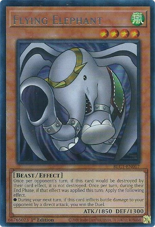 Flying Elephant (Silver) [BLC1-EN017] Ultra Rare | Card Merchant Takapuna