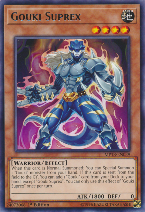 Gouki Suprex [MP18-EN039] Rare | Card Merchant Takapuna