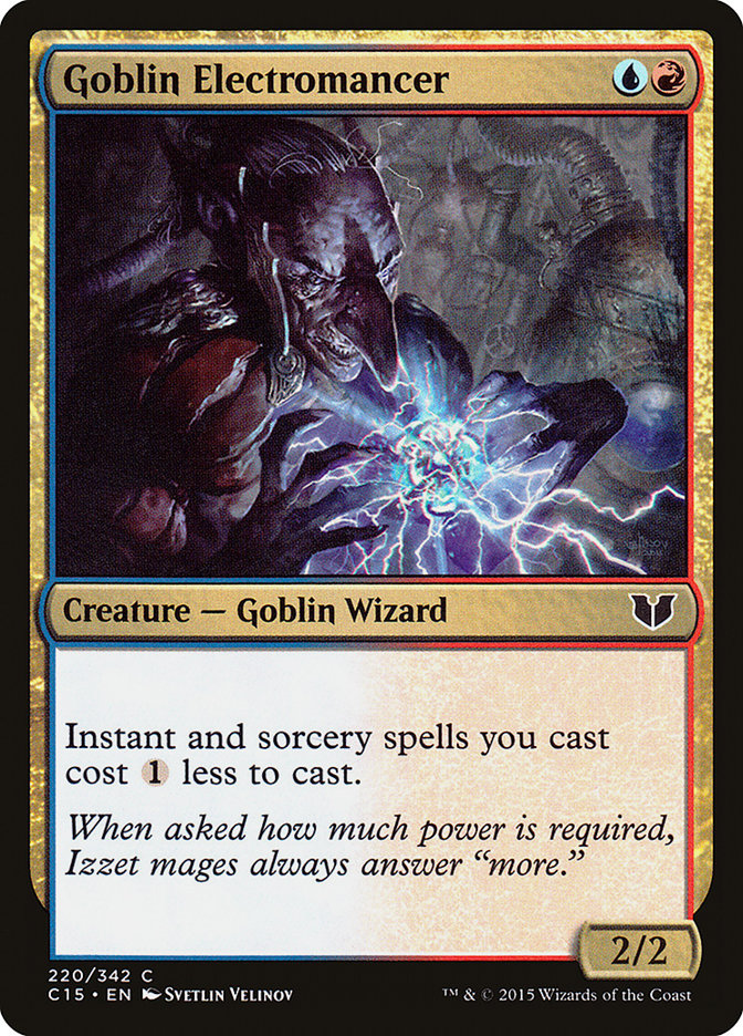 Goblin Electromancer [Commander 2015] | Card Merchant Takapuna