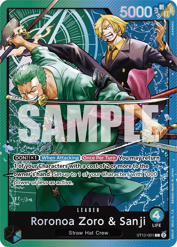 Roronoa Zoro & Sanji [Starter Deck: Zoro and Sanji] | Card Merchant Takapuna