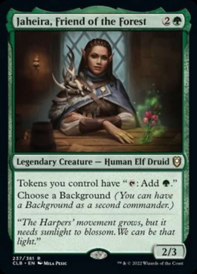 Jaheira, Friend of the Forest [Commander Legends: Battle for Baldur's Gate] | Card Merchant Takapuna