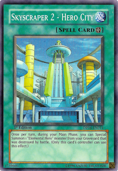 Skyscraper 2 - Hero City [DP06-EN014] Super Rare | Card Merchant Takapuna