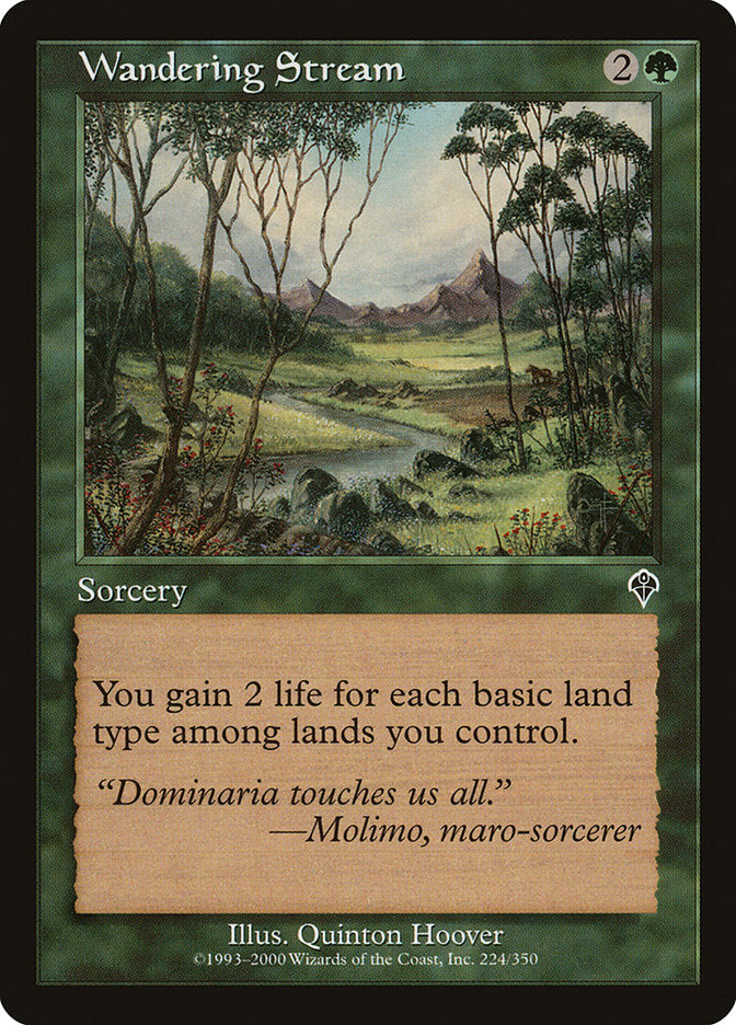 Wandering Stream [Invasion] | Card Merchant Takapuna