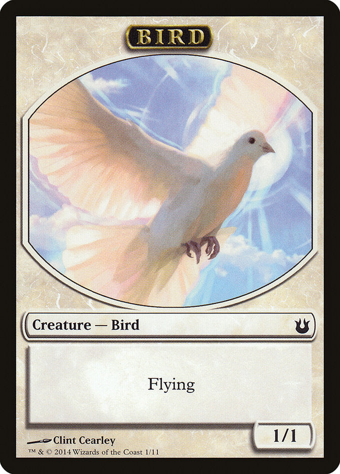 Bird Token (1/11) [Born of the Gods Tokens] | Card Merchant Takapuna