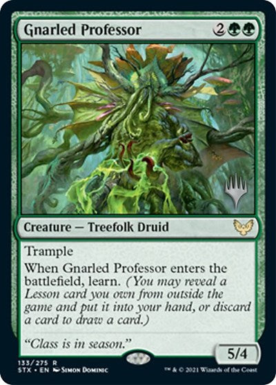 Gnarled Professor (Promo Pack) [Strixhaven: School of Mages Promos] | Card Merchant Takapuna