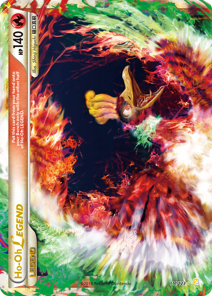 Ho-Oh LEGEND (111/123) [HeartGold & SoulSilver: Base Set] | Card Merchant Takapuna