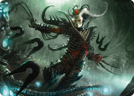 Vraan, Executioner Thane Art Card [Phyrexia: All Will Be One Art Series] | Card Merchant Takapuna