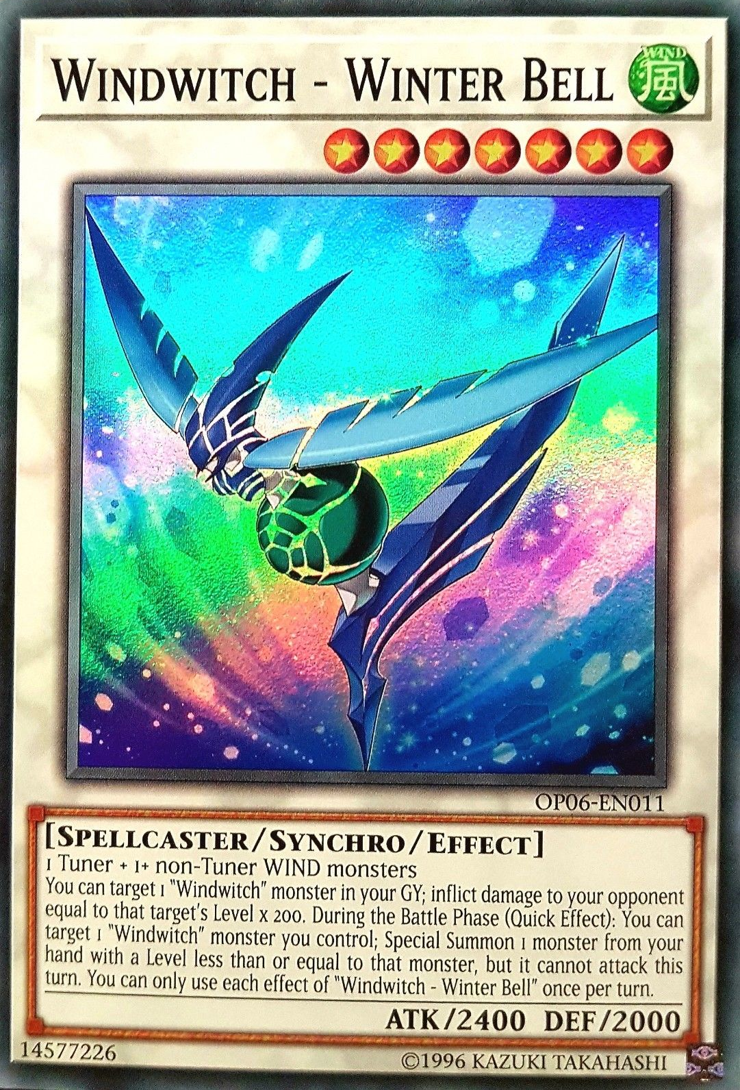 Windwitch - Winter Bell [OP06-EN011] Super Rare | Card Merchant Takapuna