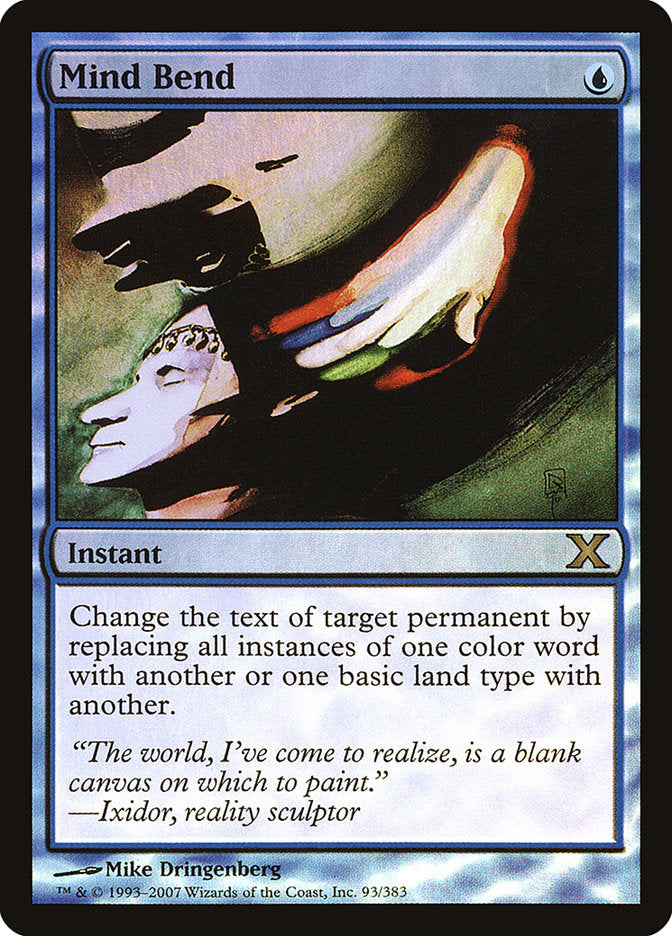 Mind Bend (Premium Foil) [Tenth Edition] | Card Merchant Takapuna