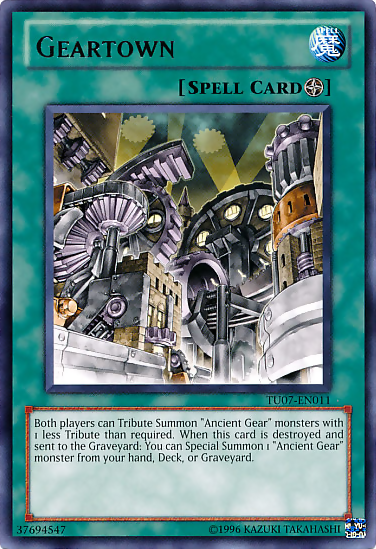 Geartown [TU07-EN011] Rare | Card Merchant Takapuna