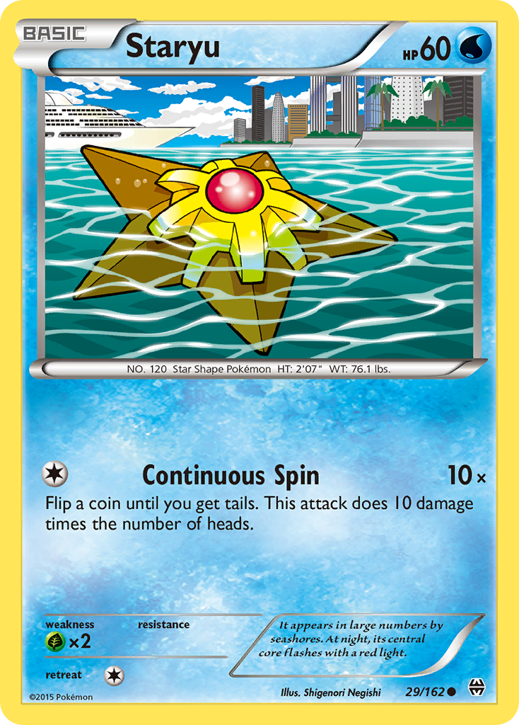 Staryu (29/162) [XY: BREAKthrough] | Card Merchant Takapuna