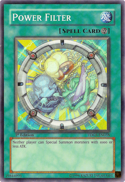 Power Filter [TDGS-EN058] Super Rare | Card Merchant Takapuna