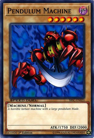 Pendulum Machine [SBSC-EN023] Common | Card Merchant Takapuna