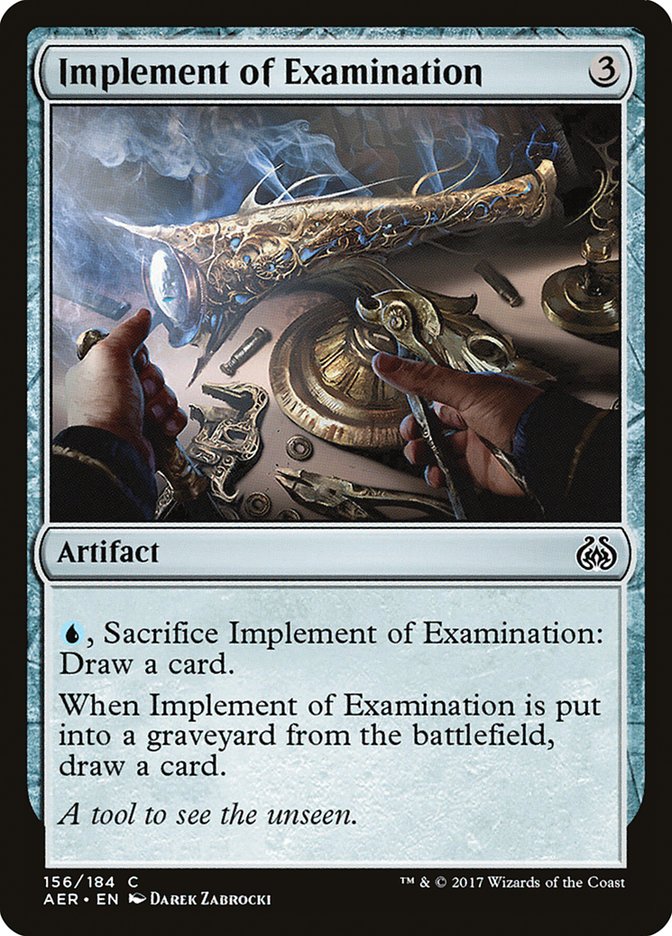 Implement of Examination [Aether Revolt] | Card Merchant Takapuna