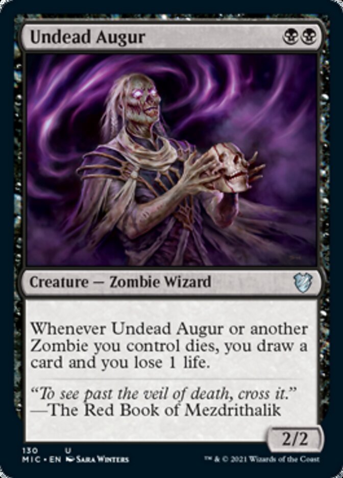 Undead Augur [Innistrad: Midnight Hunt Commander] | Card Merchant Takapuna