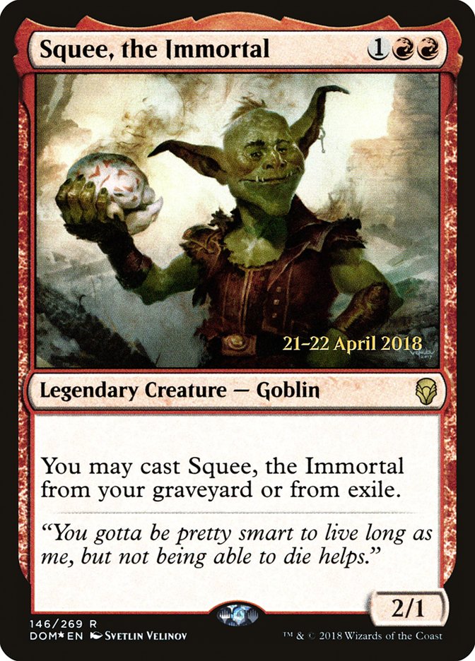 Squee, the Immortal [Dominaria Prerelease Promos] | Card Merchant Takapuna