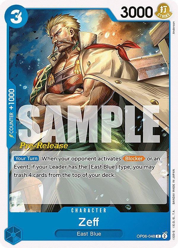 Zeff [Wings of the Captain Pre-Release Cards] | Card Merchant Takapuna