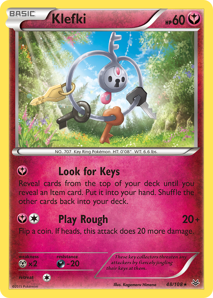 Klefki (48/108) [XY: Roaring Skies] | Card Merchant Takapuna